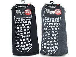 Basset anti slip sokken met wol