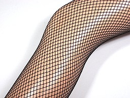 Zwarte net panty met kleine mazen Zwarte net panty met kleine mazen