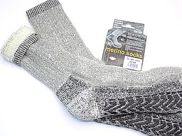 Noorse huissokken 80% merino wol met anti slip Noorse huissokken 80% merino wol met anti slip