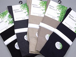 Bamboe herensokken in effen kleuren Bamboe herensokken in effen kleuren