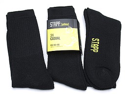 Stapp yellow casual werksokken in zwart Stapp yellow casual werksokken in zwart
