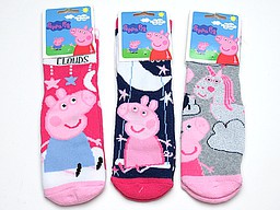 Huissokken voor kinderen met peppa pig en anti slip Huissokken voor kinderen met peppa pig en anti slip