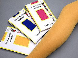 Fel gekleurde katoenen panty-maillots voor kinderen Fel gekleurde katoenen panty-maillots voor kinderen
