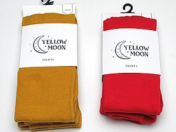 Yellow moon effen kinder maillots in oker geel en rood Yellow moon effen kinder maillots in oker geel en rood