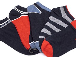 Kinder sneaker sokken met diverse werkjes Kinder sneaker sokken met diverse werkjes